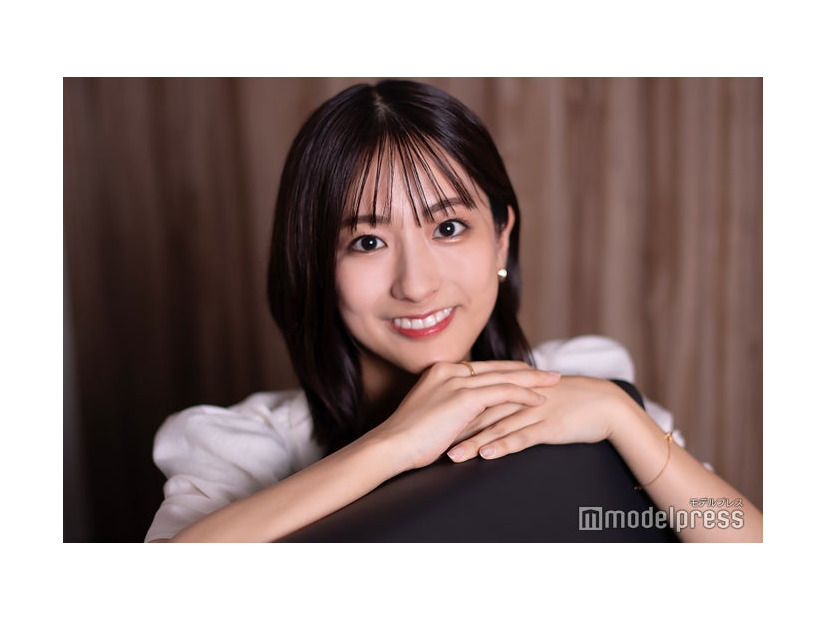 モデルプレスのインタビューに応じた田村真子（C）モデルプレス