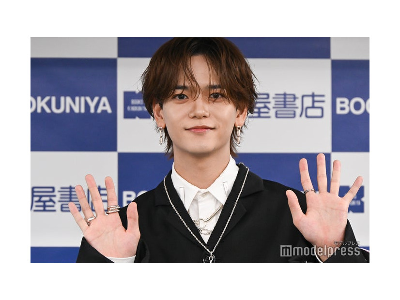 「中島颯太の“なるようになった。”“ええようになった。” COMPLETE BOOK」発売記念イベントを開催した中島颯太（C）モデルプレス