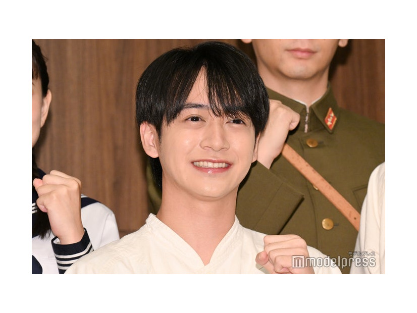 舞台「あの夏、君と出会えて～幻の甲子園で見た景色～」囲み取材に出席した藤井直樹（C）モデルプレス