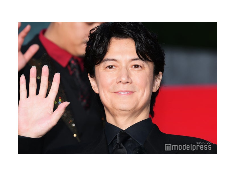 「ブラック・ショーマン」レッドカーペットイベント＆完成披露試写会舞台挨拶に出席した福山雅治（C）モデルプレス