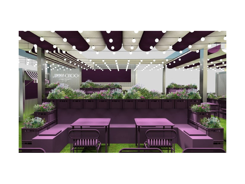 JIMMY CHOO ストリートカフェ銀座／提供画像