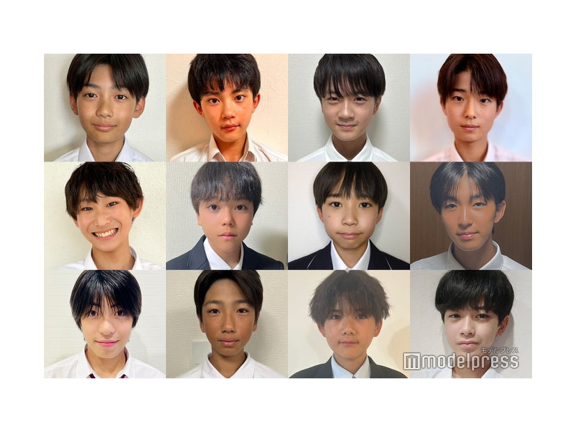 「男子中学生ミスターコン2025」西日本ブロックセミファイナリスト（一部）