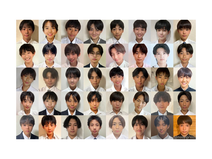 「男子中学生ミスターコン2025」セミファイナリスト（一部）