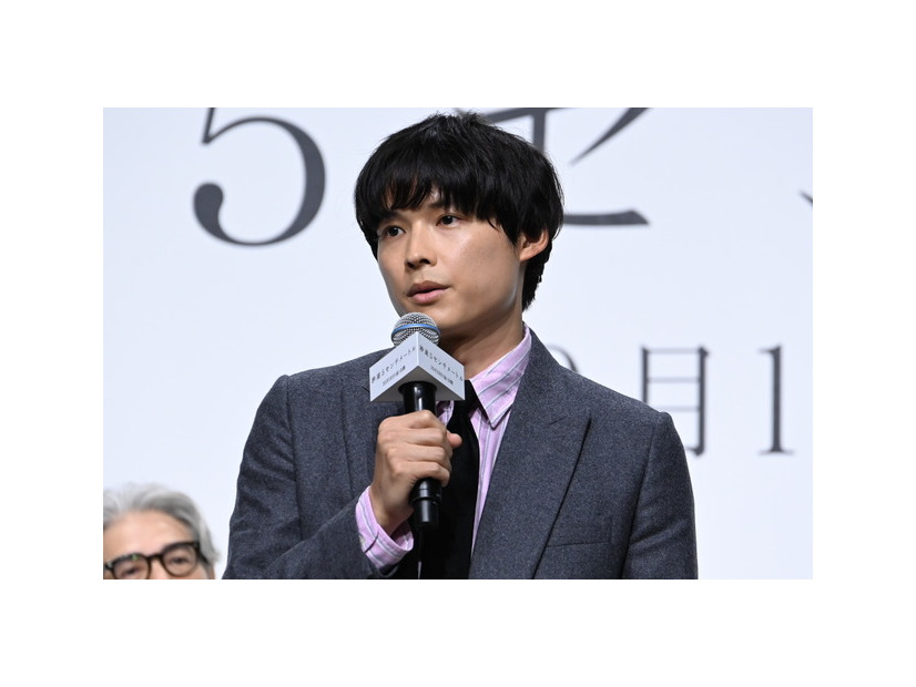 松村北斗『秒速5センチメートル』完成報告会