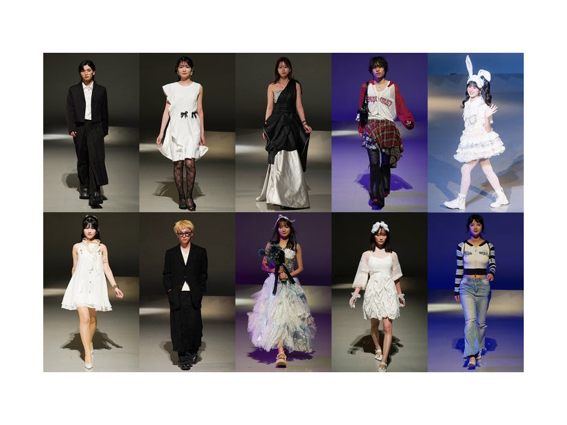 「DUALITY」に参加した10大学のミス・ミスターのファイナリスト（提供写真）