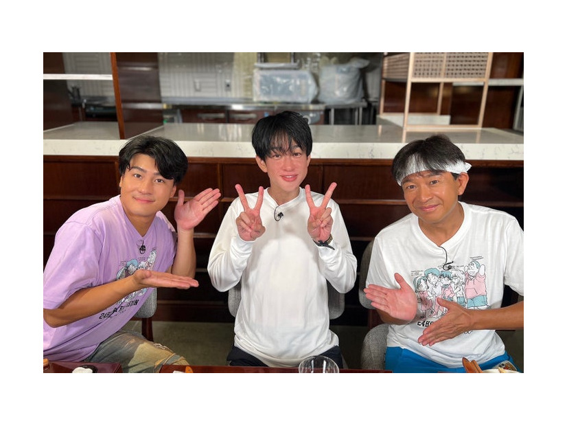 森本慎太郎、横山裕、城島茂（C）日本テレビ