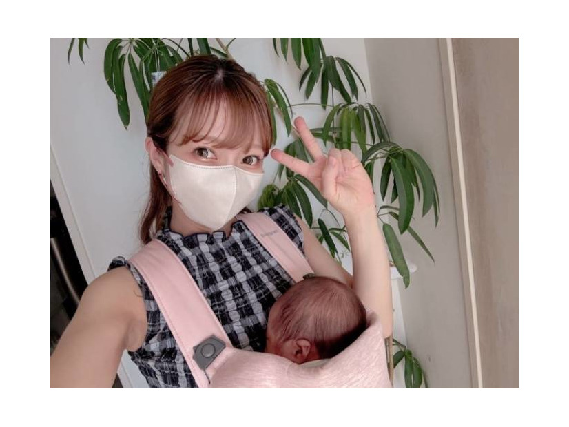辻希美、生後1ヶ月の次女＆6歳三男の目に見える成長に嬉し涙「良かったぁ」