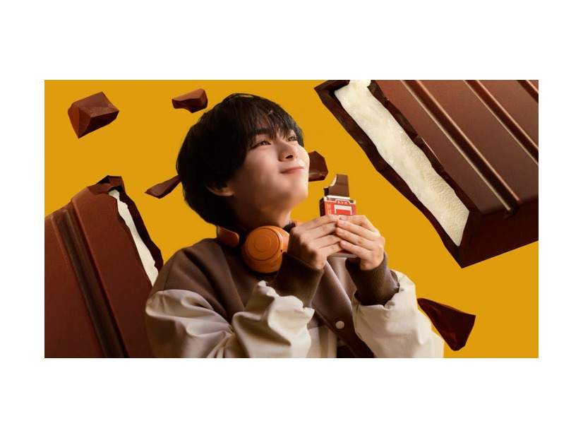大西流星／新TVCM「パキどけ」篇（提供写真）