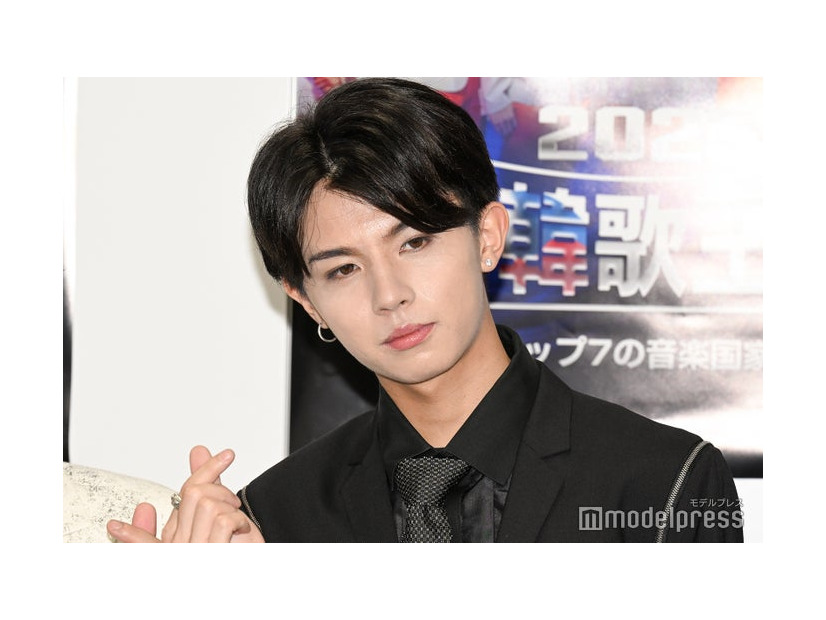 「現役歌王 JAPAN」TOP7取材会に出席した木本慎之介（C）モデルプレス