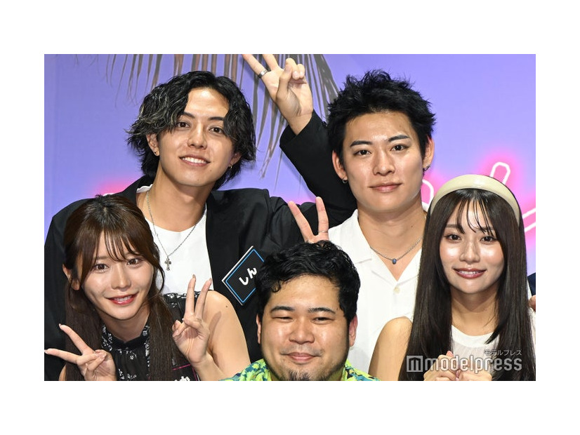 まいか＆しんカップル、みれい＆だいすけカップル／まいか、しんたろー、早川大輔、神山みれい（C）モデルプレス