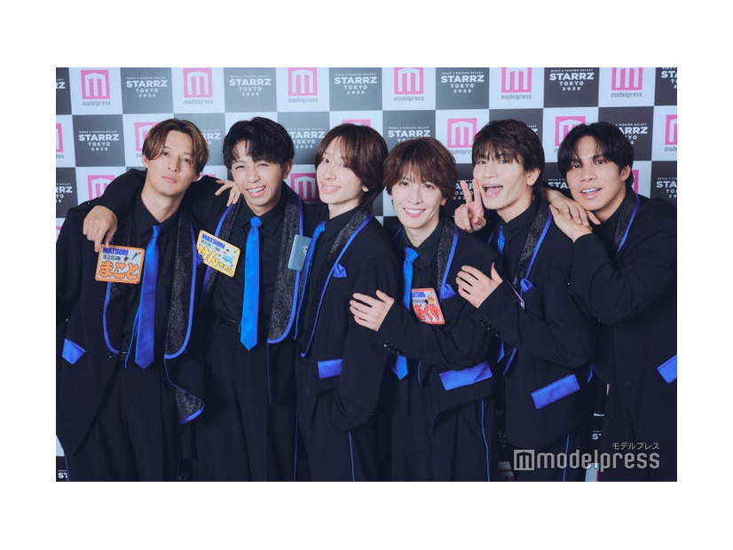MATSURI／（左から）渡辺真、橋爪健二、小野寺翼、松岡卓弥、鈴木渉、柳田優樹（C）モデルプレス