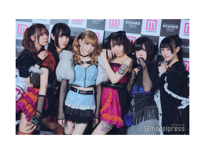 モデルプレスのインタビューに応じた（左から）天國３ゅ姫、千椿真夢、戦慄かなの、大森靖子、猫猫猫はう、荼緒あいみ／ZOCX（C）モデルプレス