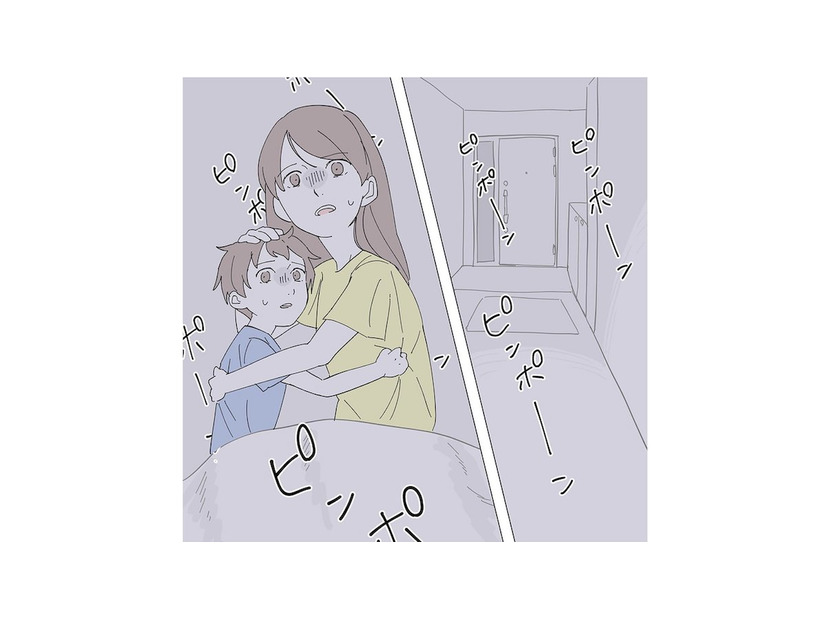 寝静まった夜、何度もインターホンが鳴る。夫の出張中、悪意のある嫌がらせを受ける【不明確な悪意～引っ越し先はママ友地獄～１ #５】