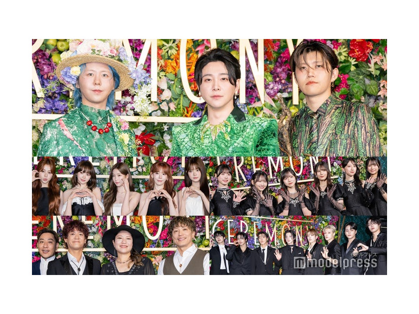 Mrs. GREEN APPLE、LE SSERAFIM、日向坂46、HY、ATEEZ（C）モデルプレス