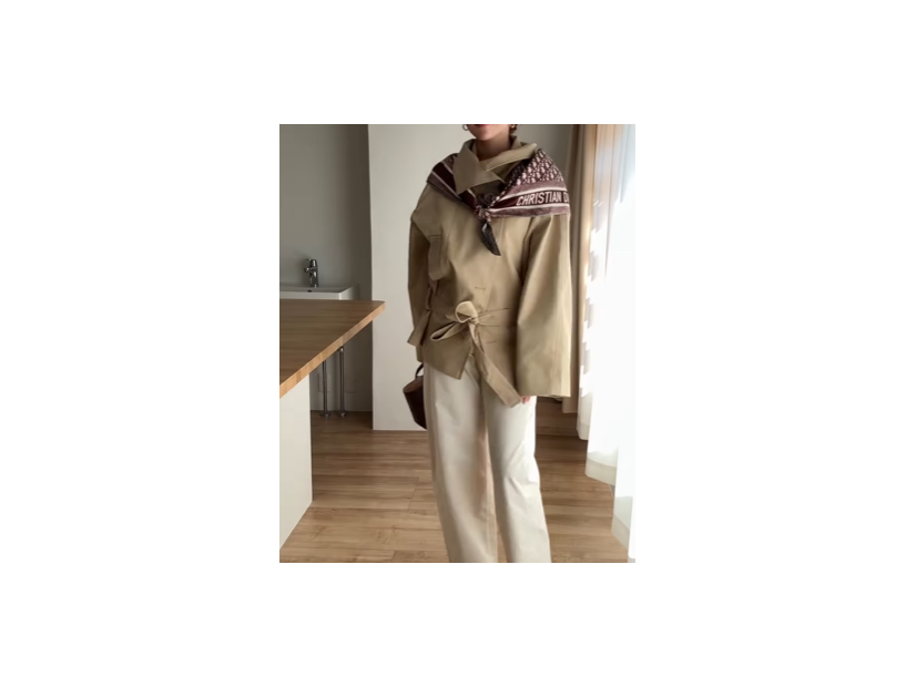 秋アウターは決めた？【ZARA】ショートトレンチのこなれアレンジ【40代の毎日コーデ】