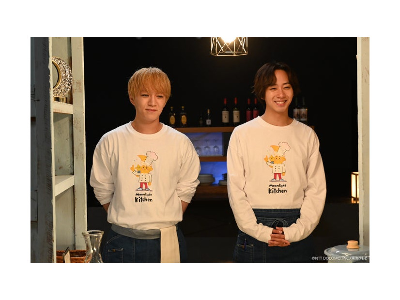 神山智洋、中村海人「ミッドナイト屋台2～ル・モンドゥ～」最終話より（C）NTT DOCOMO，INC.／東海テレビ