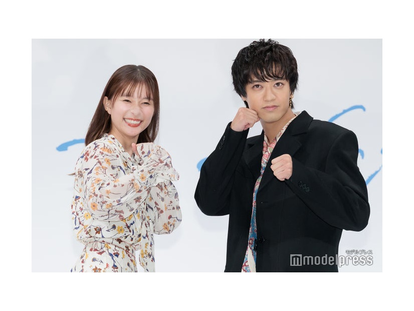 「君の顔では泣けない」ジャパンプレミアに出席した芳根京子、高橋海人（C）モデルプレス