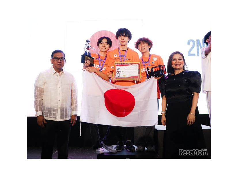 Seinior部門2位、Teamwork & Collaboration Award（M_RC;チーム）