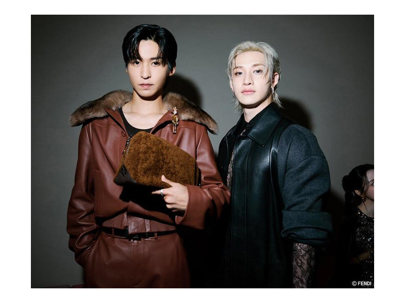 目黒蓮、バンチャン（C）FENDI