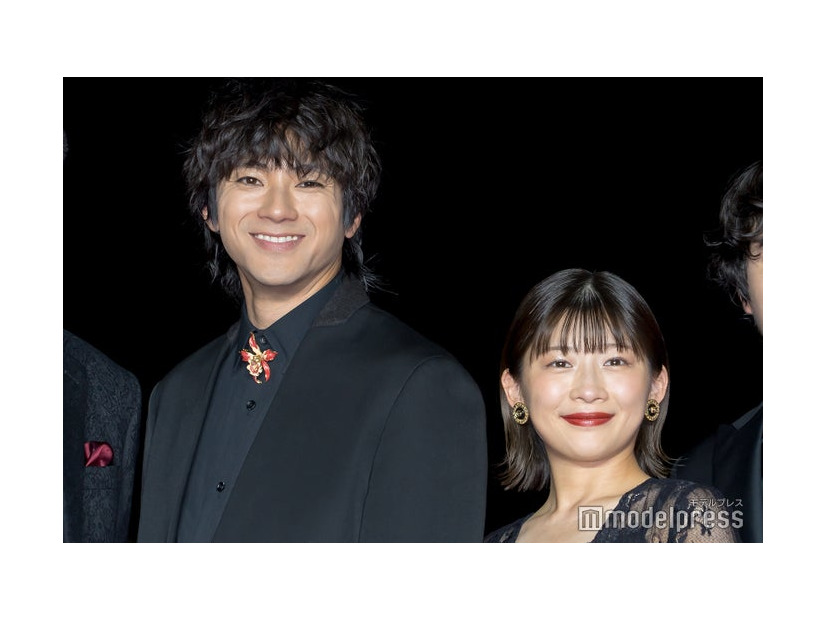 映画「爆弾」ジャパンプレミアに出席した山田裕貴、伊藤沙莉（C）モデルプレス