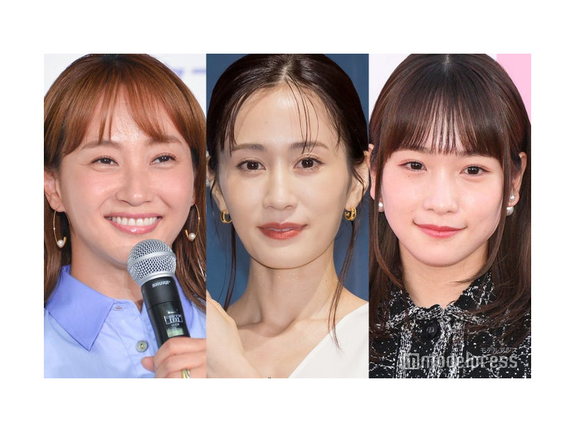 藤本美貴、前田敦子、川栄李奈（C）モデルプレス