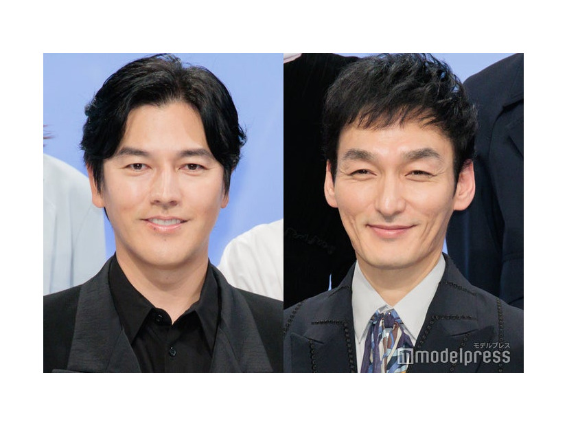 「終幕のロンド ーもう二度と、会えないあなたにー」制作発表に出席した要潤、草なぎ剛（C）モデルプレス