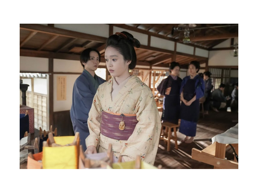 板垣李光人、高石あかり「ばけばけ」第6話（C）NHK