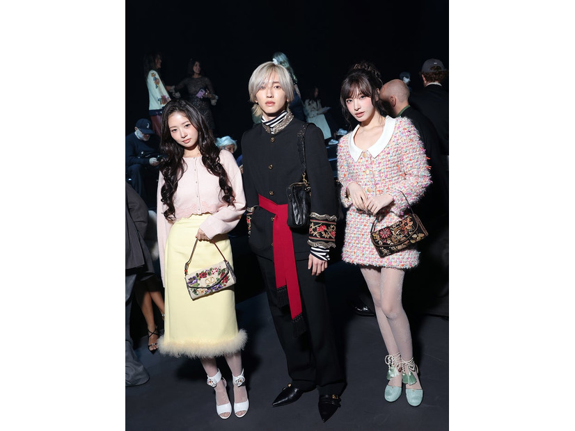 レイ、道枝駿佑、リズ／Photo by Getty Images