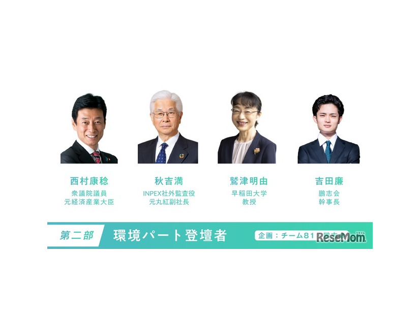 環境パート登壇者