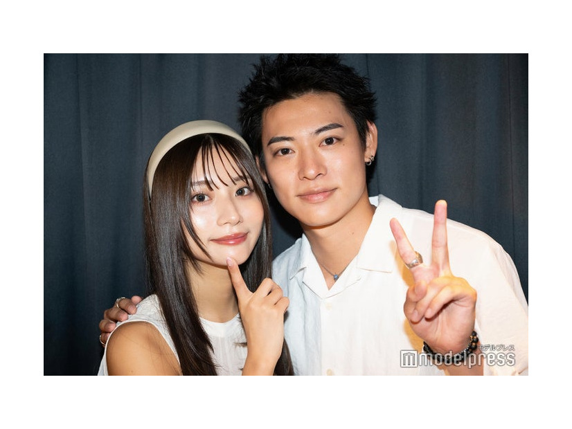 神山みれい、早川大輔（C）モデルプレス