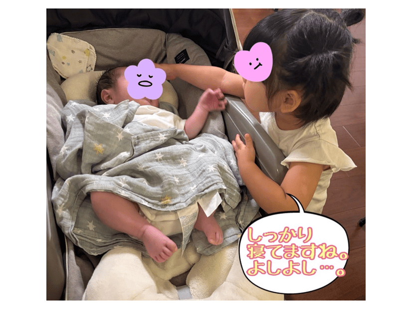 ニッチェ江上、2歳長女の“お姉さん”な姿にほっこり「成長を感じまくりな1日でした」