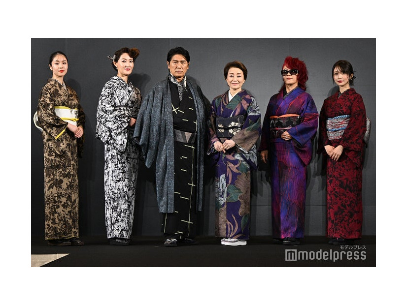 「KIMONOIST（キモノイスト）2025」を受賞した唐田えりか、枝並千花、高橋克典、仁科亜季子、大黒摩季、長濱ねる（C）モデルプレス