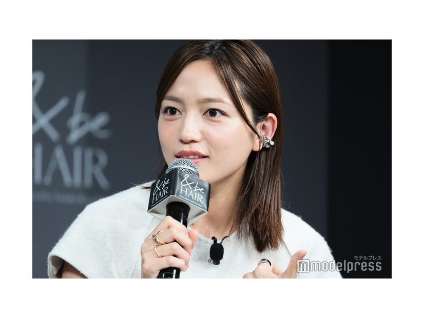 <&be HAIR>新商品・新CM発表会に出席した川口春奈（C）モデルプレス