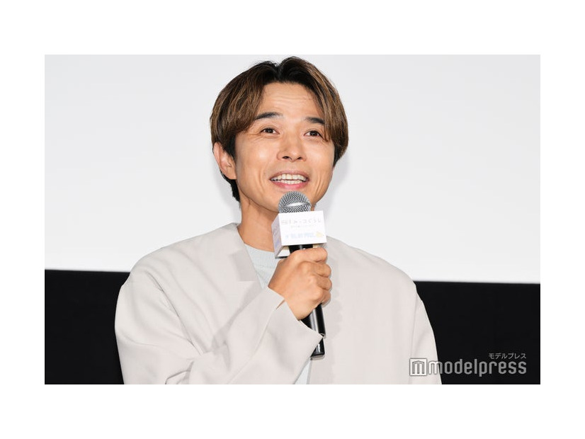 「映画 すみっコぐらし 空の王国とふたりのコ」舞台挨拶付きおひろめ試写会に出席した井ノ原快彦（C）モデルプレス