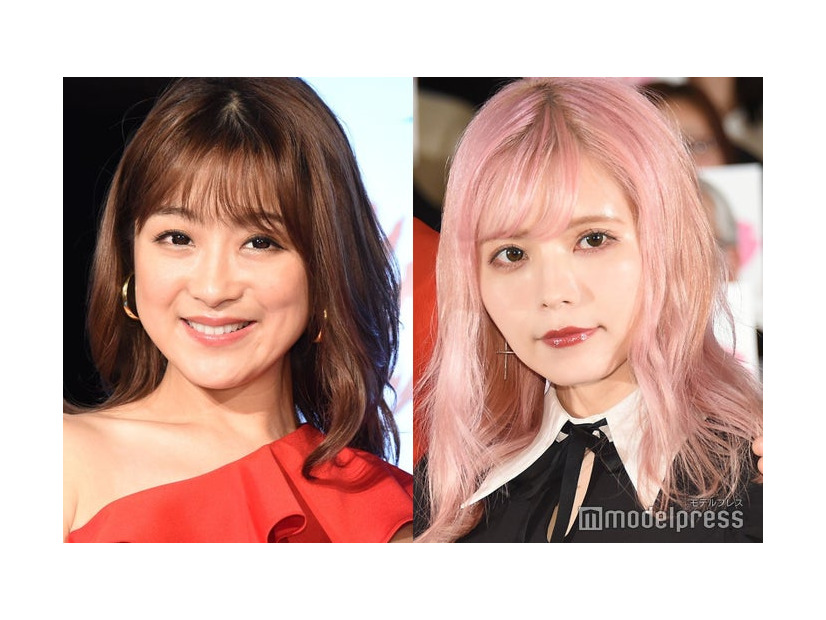 鈴木奈々、益若つばさ （C）モデルプレス