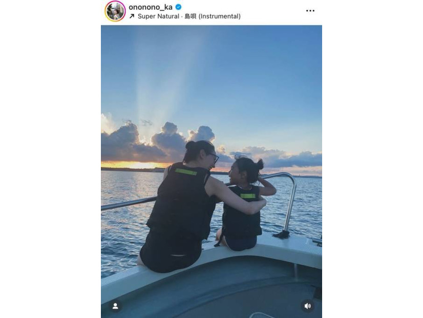 おのののか、娘との沖縄アクティビティSHOT公開！夫・塩浦選手も「ナイス」と反応