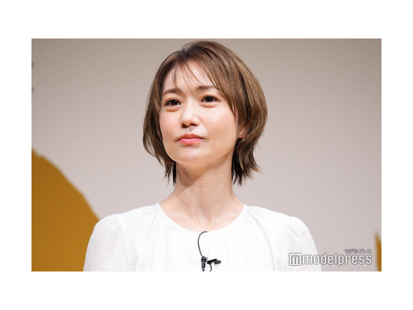 発表会に登壇した大島優子（C）モデルプレス