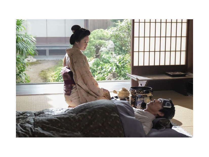 高石あかり、堤真一「ばけばけ」第13話（C）NHK