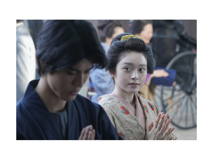 寛一郎、高石あかり「ばけばけ」第19話（C）NHK