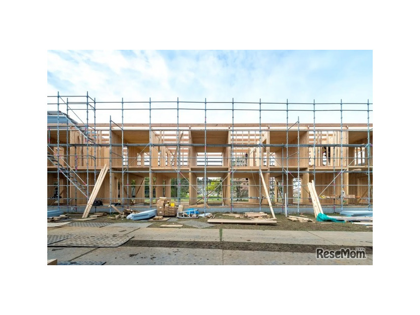 DLT木造仮設住宅：坂茂建築設計