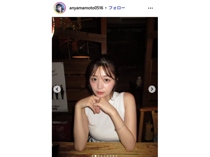 山本杏Instagramより