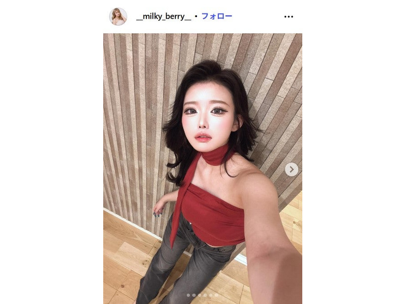 雨宮未苺Instagramより