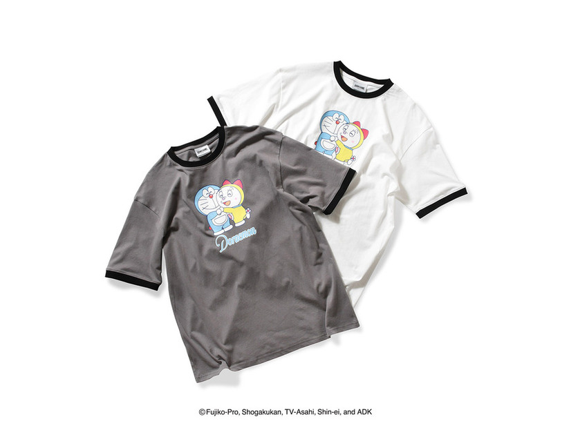 [DORAEMON DORAMI RINGER TEE] S-XXL/¥5,500-(IN TAX)