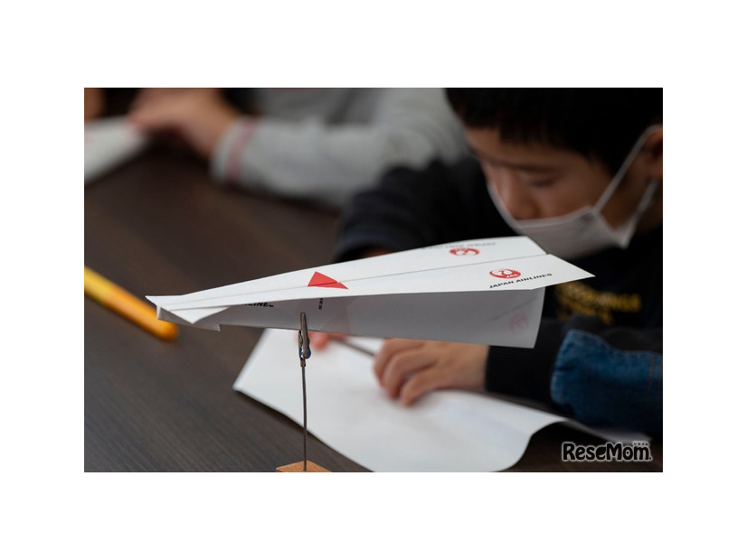 JAL折り紙ヒコーキ教室