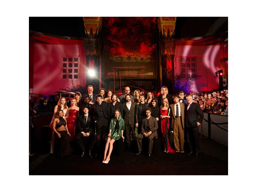 Netflixシリーズ「ストレンジャー・シングス 未知の世界5」LAプレミア