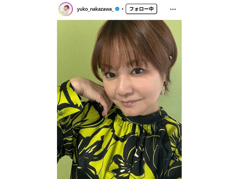 中澤裕子Instagramより