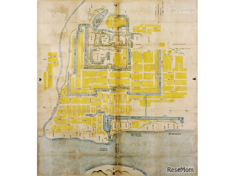 播磨国明石城絵図