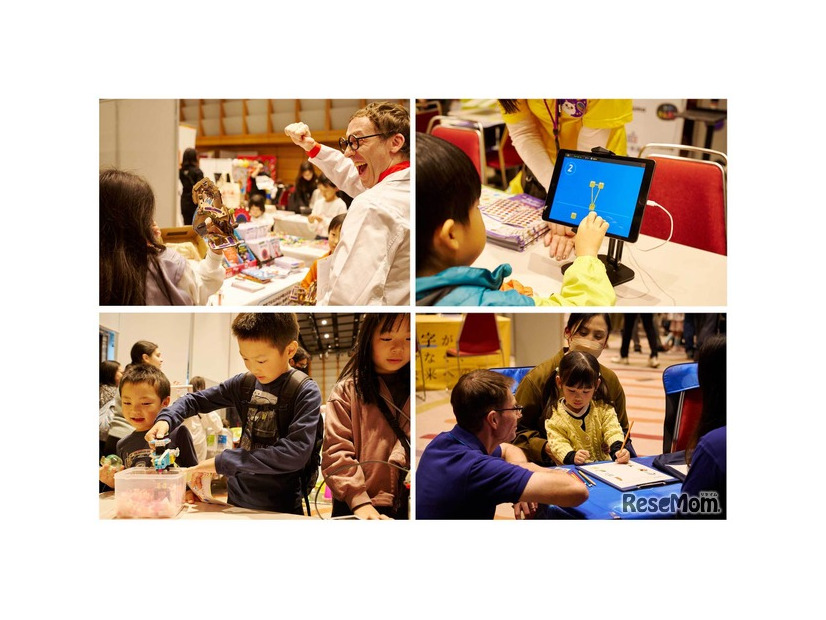 リセマムキッズ未来博のようす