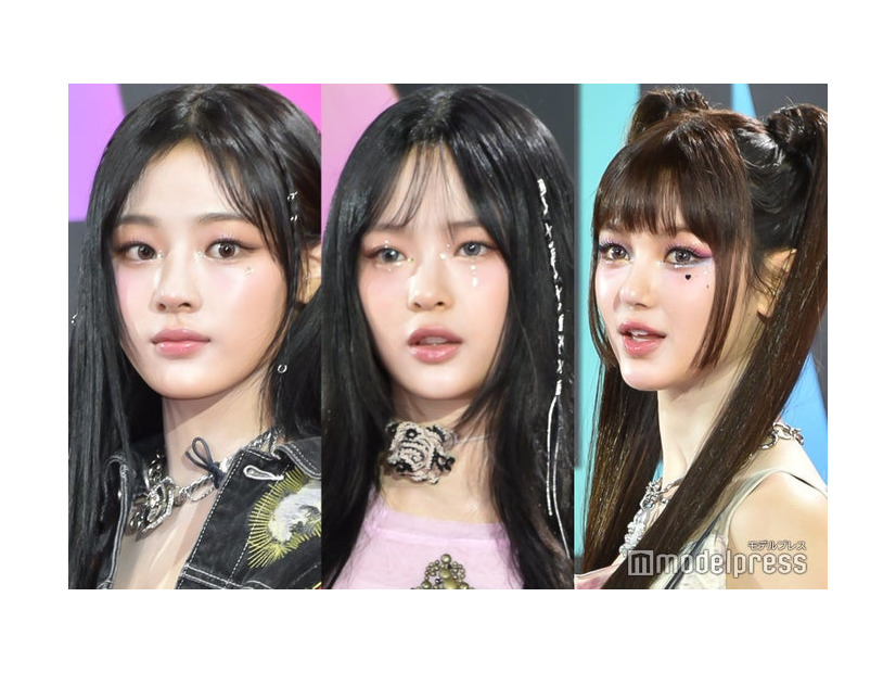 ミンジ、ハニ、ダニエル／NewJeans（C）モデルプレス