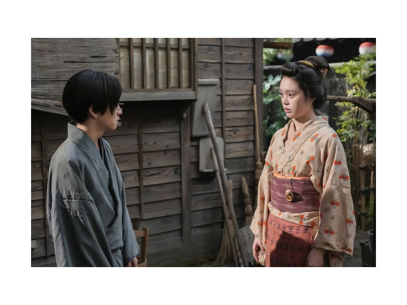 板垣李光人、高石あかり「ばけばけ」第35話（C）NHK